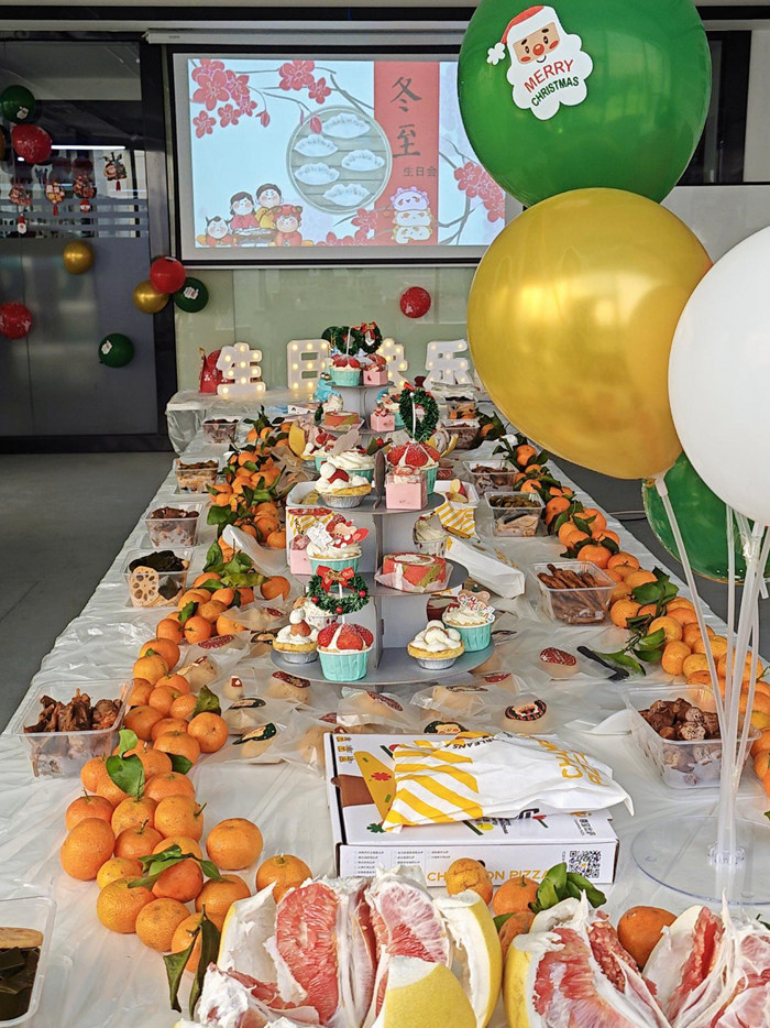 冬至有愛，圣誕有你，共慶生辰