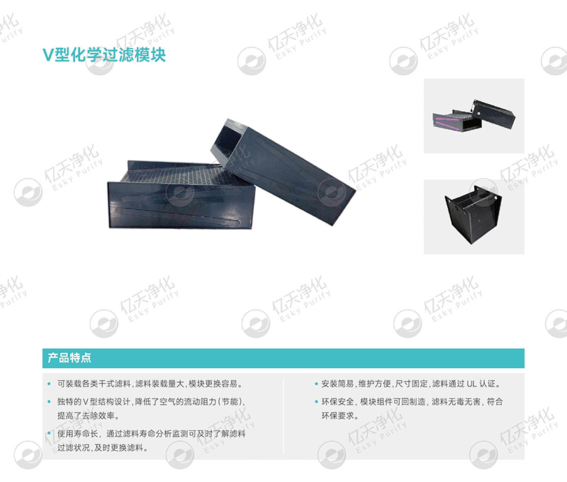 化學過濾器：精準凈化氣態(tài)污染物